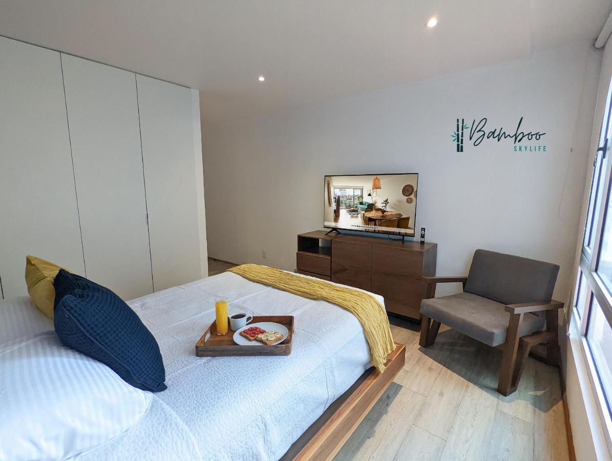 Luxury Condo Santa Fe Cosmocrat By Bamboo Skylife 멕시코 시 외부 사진